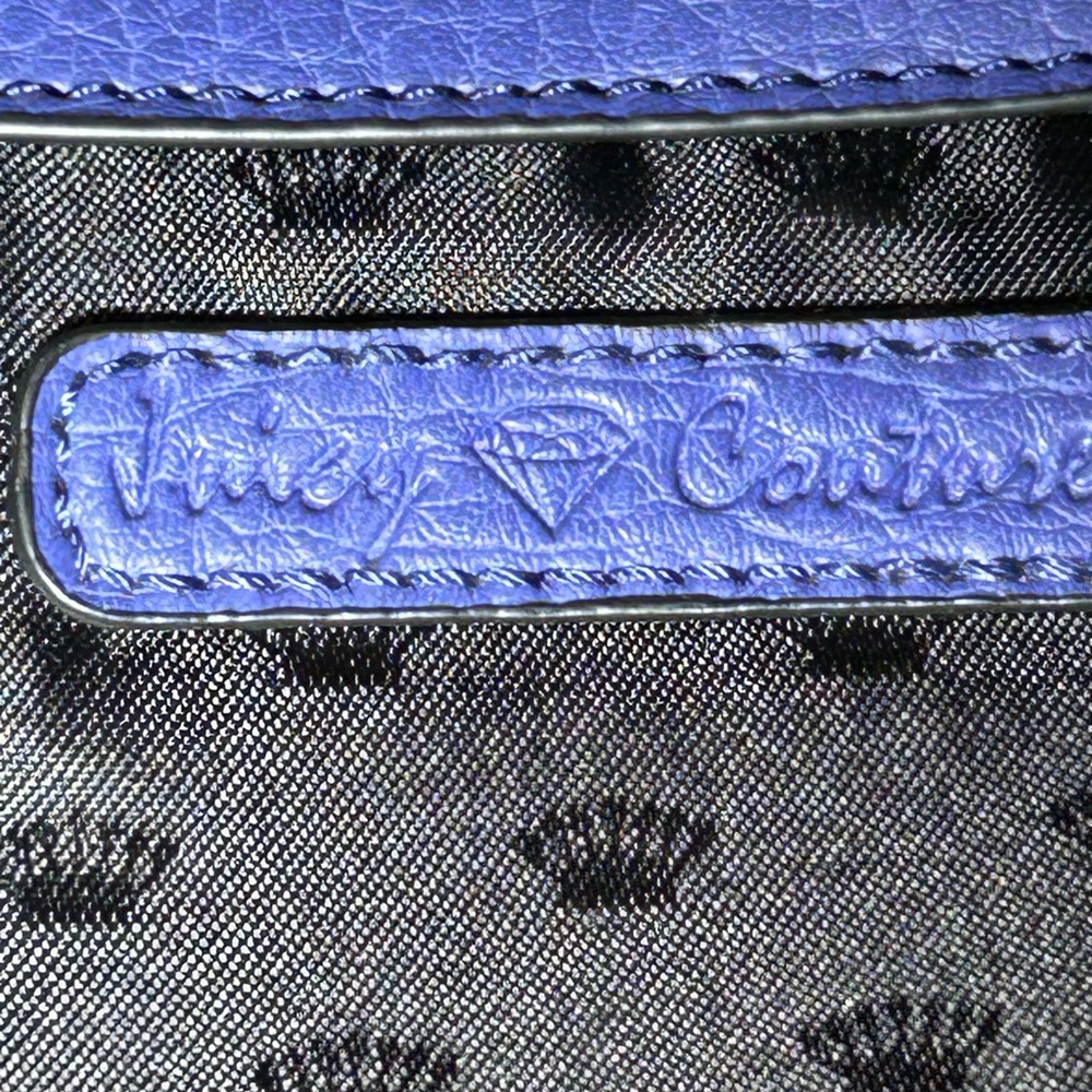 Juicy Couture Blue Crossbody Bag Approx. 15” x 10” x 4.5” - Picture 11 of 17
